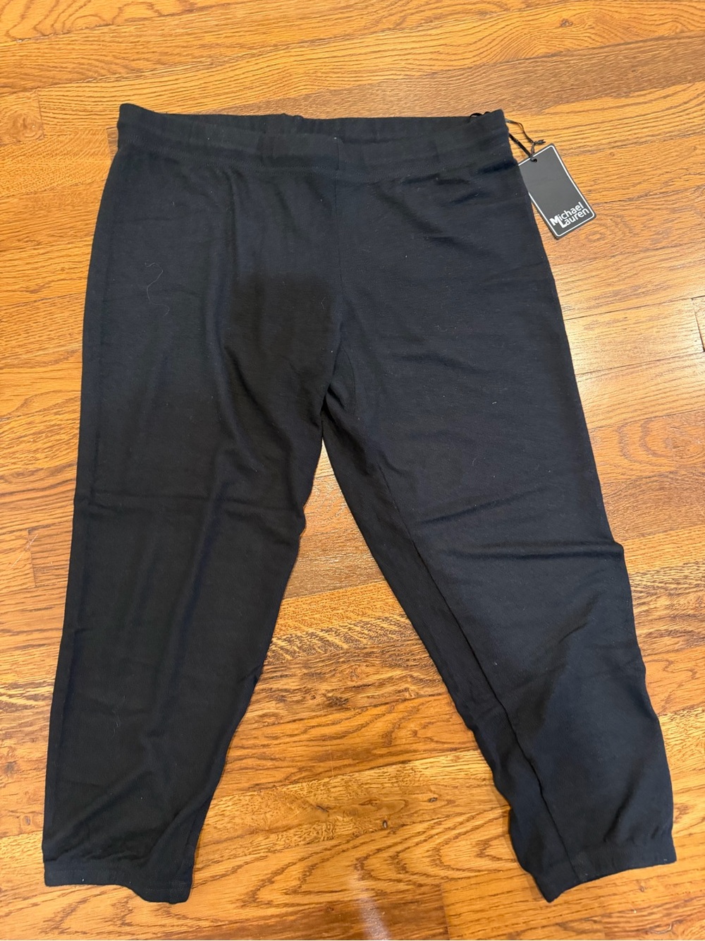 Michael Lauren Woman Black Super Soft Pants